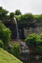 Matla waterfall. Dagestan Royalty Free Stock Photo