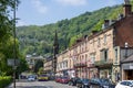 View of Matlock Bath, Derbyshire on May 18, 2024. unidentified people Royalty Free Stock Photo