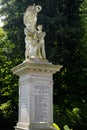 War Memorial in Matlock Bath, Derbyshire on May 18, 2024 Royalty Free Stock Photo