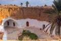 Matmata, a Berber town with unique underground dwellings in Tunisia Royalty Free Stock Photo
