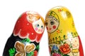 Matreshka doll isolated