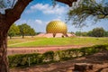 Matrimandir temple in the centre of Auroville, India Royalty Free Stock Photo