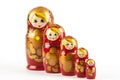 Matrioshka or babushkas dolls Royalty Free Stock Photo