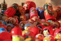 Matrioshkas in the crafts of Moscow, Russia