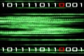 Matrix binary numbers background