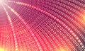 Matrix coding background with binary digits 0 and 1.