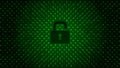 Matrix Digital Binary Code Background. Hacking Concept Royalty Free Stock Photo