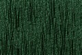 Matrix-like image of code running on a computer terminal Royalty Free Stock Photo