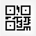 Digital check code icon Royalty Free Stock Photo