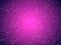 Matrix swirl purple background. Vector abstract illustration eps10