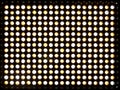 The matrix 300 yellow and white LEDs. Lighting device with variable color temperature Kelvin 3200-5500. Powered by a rechargeable