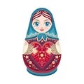 Matryoshka. Babushka doll.