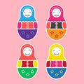 Matryoshka Doll Set Of Four