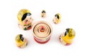 Matryoshka dolls Royalty Free Stock Photo