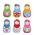 Matryoshka Dolls Royalty Free Stock Photo