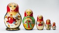 Matryoshka nesting doll babooshka toys Russian souvenir