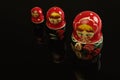 Matryoshka nesting dolls Royalty Free Stock Photo