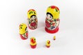 Matryoshka Russian Nesting Dolls Royalty Free Stock Photo