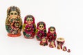 Matryoshka, russian wooden doll