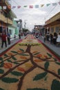 Mats and religion in Mexico