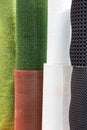 Mats roll plastic artificial synthetic grass green white brown and black rubber honeycomb floor covering. Industrial