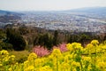 Matsuda skyline view in Spring, Kanagawa, Japan Royalty Free Stock Photo