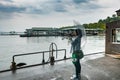 Matsudai Kisen ferry port Royalty Free Stock Photo