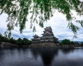 Matsumoto Castle Beautiful medieval of samurai age in the eastern Honshu, Nagano, Japan.