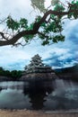 Matsumoto Castle Beautiful medieval of samurai age in the eastern Honshu, Nagano, Japan.