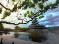 Matsumoto Castle Beautiful medieval of samurai age in the eastern Honshu, Nagano, Japan.