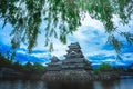 Matsumoto Castle Beautiful medieval of samurai age in the eastern Honshu, Nagano, Japan.