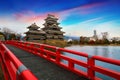 Matsumoto Castle in Matsumoto City, Nagano