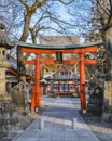 Tori Building Urban Scene, Matsumoto, Japan Royalty Free Stock Photo