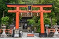 Matsunoo Taisha Shrine Torii Gate. Kyoto, Japan Royalty Free Stock Photo