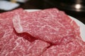 Matsusaka beef close up