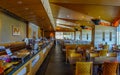 Interior of a buffet restaurant Royalty Free Stock Photo