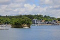 Matsushima Bay , beautiful islands covered with pine trees