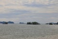 Matsushima Bay , beautiful islands covered with pine trees