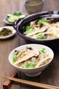 Matsutake gohan, rice cooked with matsutake mushroom