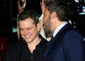 Matt Damon and Ben Affleck Royalty Free Stock Photo