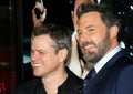 Matt Damon and Ben Affleck Royalty Free Stock Photo