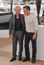 Matt Damon & Michael Douglas Royalty Free Stock Photo