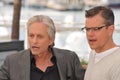 Matt Damon & Michael Douglas Royalty Free Stock Photo