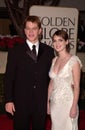 Matt Damon,Winona Ryder Royalty Free Stock Photo