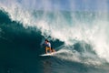Matt Wilkinson Surfing in the Pipeline Masters Royalty Free Stock Photo