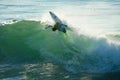 Matt Wilkinson Surfing in Santa Cruz, California.