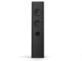 Matte black modern big tower music speaker