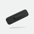 A matte black webcam cover slider Royalty Free Stock Photo