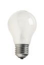 Matted tungsten light bulb