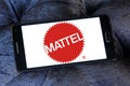 Mattel toy manufacturing company logo Royalty Free Stock Photo